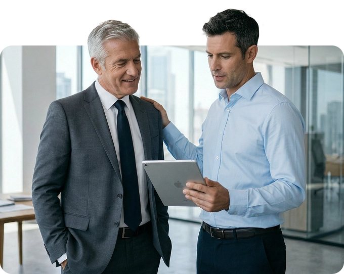 Operations Engineering baut ein System, das Vertrieb, Mitarbeiter und Prozesse so organisiert, dass dein Unternehmen auch ohne dich reibungslos läuft.